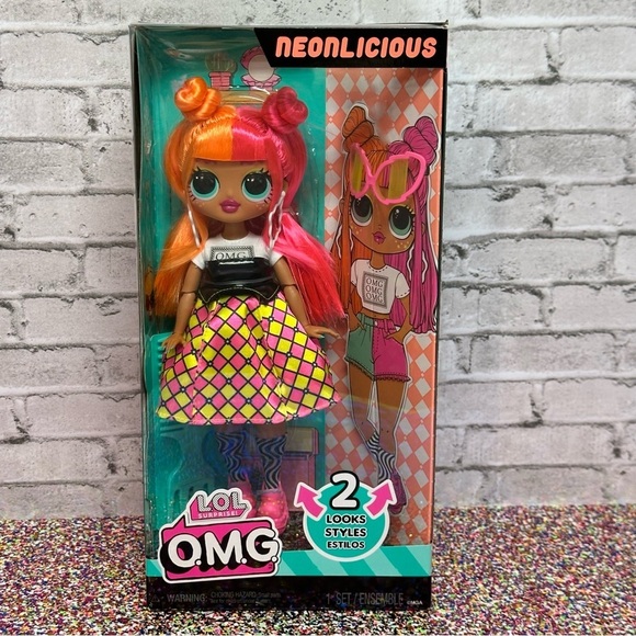 L.O.L. Surprise! LOL Surprise OMG NEONLICIOUS Fashion Doll 2023 NEW IN BOX - Picture 1 of 14